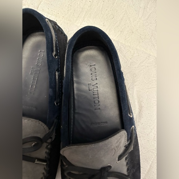 VINTAGE LOUIS VUITTON MEN’S DRIVER/LOAFER/MOCASSIN - USED - Picture 3 of 8